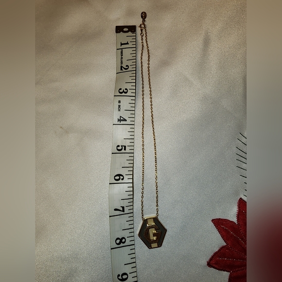 AUTHENTIC GIVENCHY 14+INCH  Gold Necklace - Picture 11 of 12